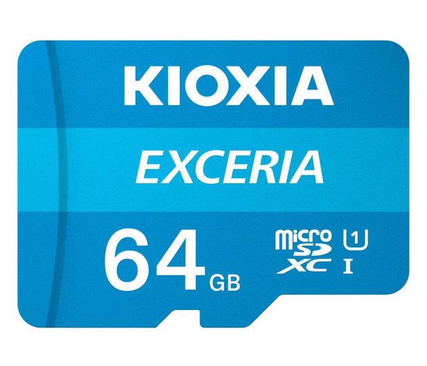 KIOXIA microSD 64GB 100MB/s - 636681 - zdjęcie
